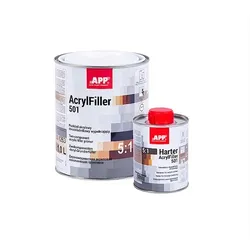 APP 2K HS Acrylfüller 5:1 Füller weiss 1,2 Ltr. inkl. Härter kurz