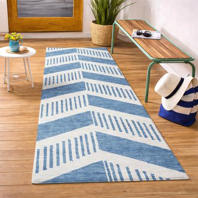 Addison Rugs Machine Washable Indoor/ Outdoor Modern Corinna Chantille Rug