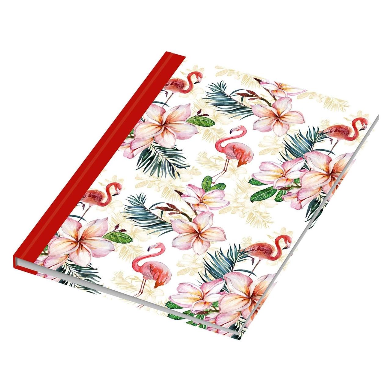 Rnk Notizbuch Flamingo rot (A5, Harter Einband) (46750)