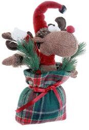 IH Casa Decor Moose Plush Sitting In Sack