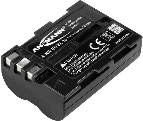 Ansmann A-Nik EN EL 3e Kamera-Akku ersetzt Original-Akku (Kamera) EN-EL3e 7.4V 1400 mAh