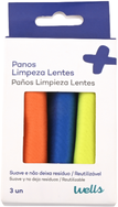 Wells Set Panos Lima Azul e Laranja 3 un