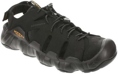 KEEN Hyperport Fisherman Leather - Mens 11 Black Sandal Medium