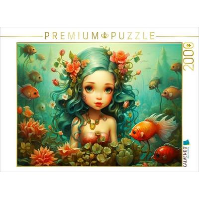 CALVENDO Puzzle Meerjungfrau | 2000 Teile Lege-Größe 90x67cm Foto-Puzzle für glückliche Stunden, Sonstige von , Calvendo Puzzle