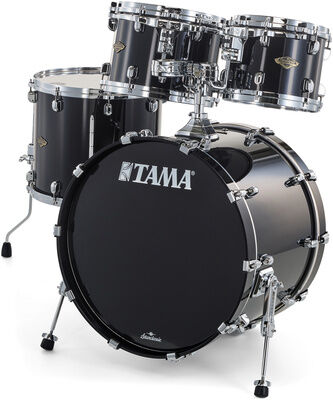 Tama Starcl. Walnut/Birch 4pcs -PBK Piano Black