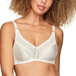 Swegmark BH Glitter Soft Bra Vanille C 70-75 Damen