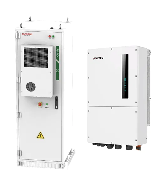 Sunwoda Oasis 60, Outdoor + AXIhycon 40H HV-Speichersystem, 60,0 kWh nutzbar, 3-phasig