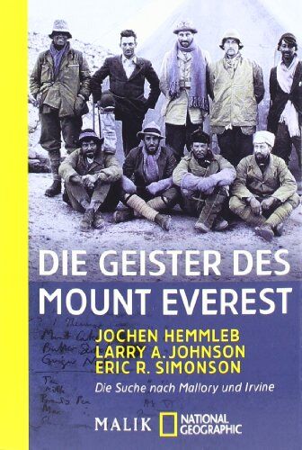 Jochen Hemmleb - Die Geister des Mount Everest: Die Suche nach Mallory und Irvine - Preis vom 17.10.2026 19:25:27 h