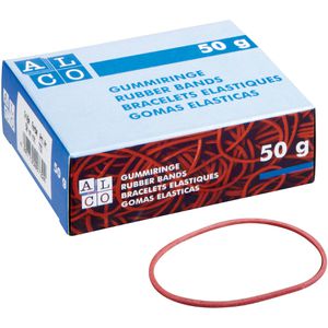 Alco Gummiringe 730, Ø 40mm, rot, 50g