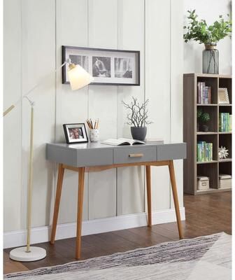 Convenience Concepts Oslo 1 Drawer Desk