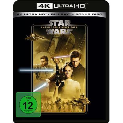 Star Wars Episode 2 - Angriff der Klonkrieger (4K Ultra HD) (+ Blu-ray 2D) (+ Bonus-Blu-ray), Blu-ray 4K