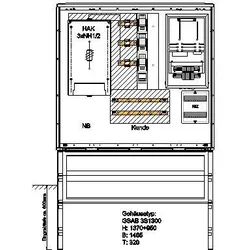 GSAB Elektrotechnik Wandlermessung 22.W250.001-HAK2