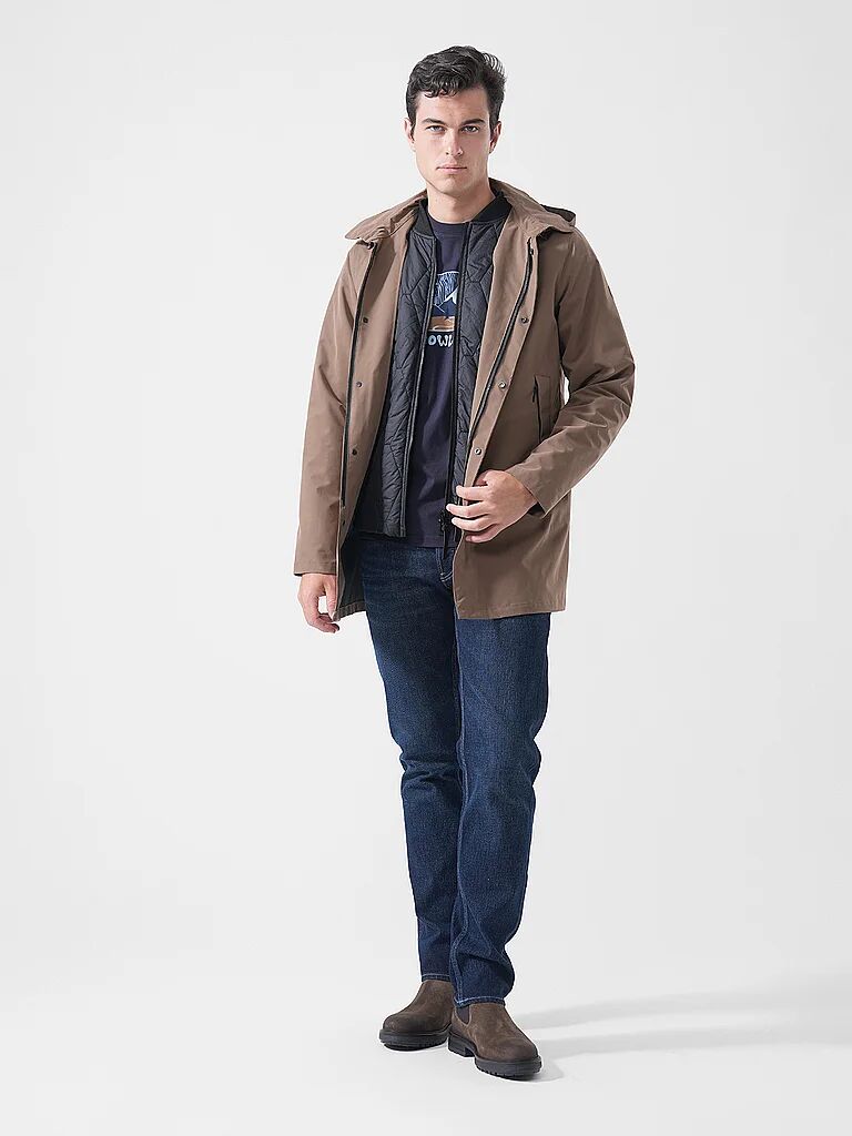 PEOPLE OF SHIBUYA Parka HACHIKO camel   52 M