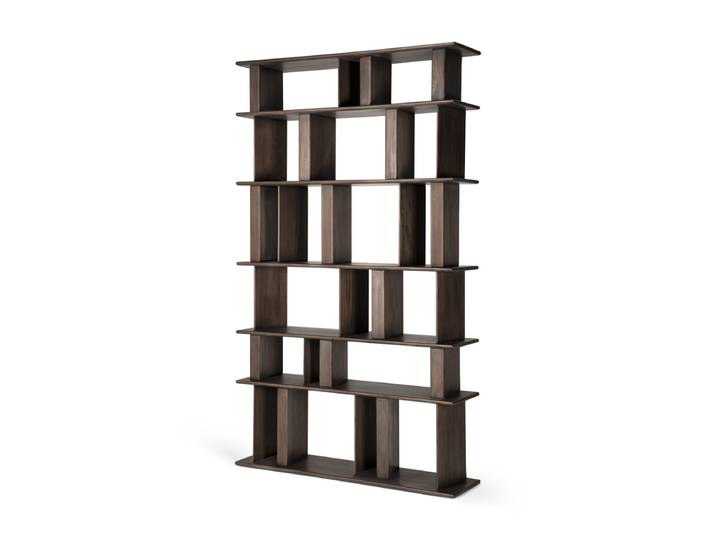 Ethnicraft Block Regal lackiertes Mahagoni Espresso