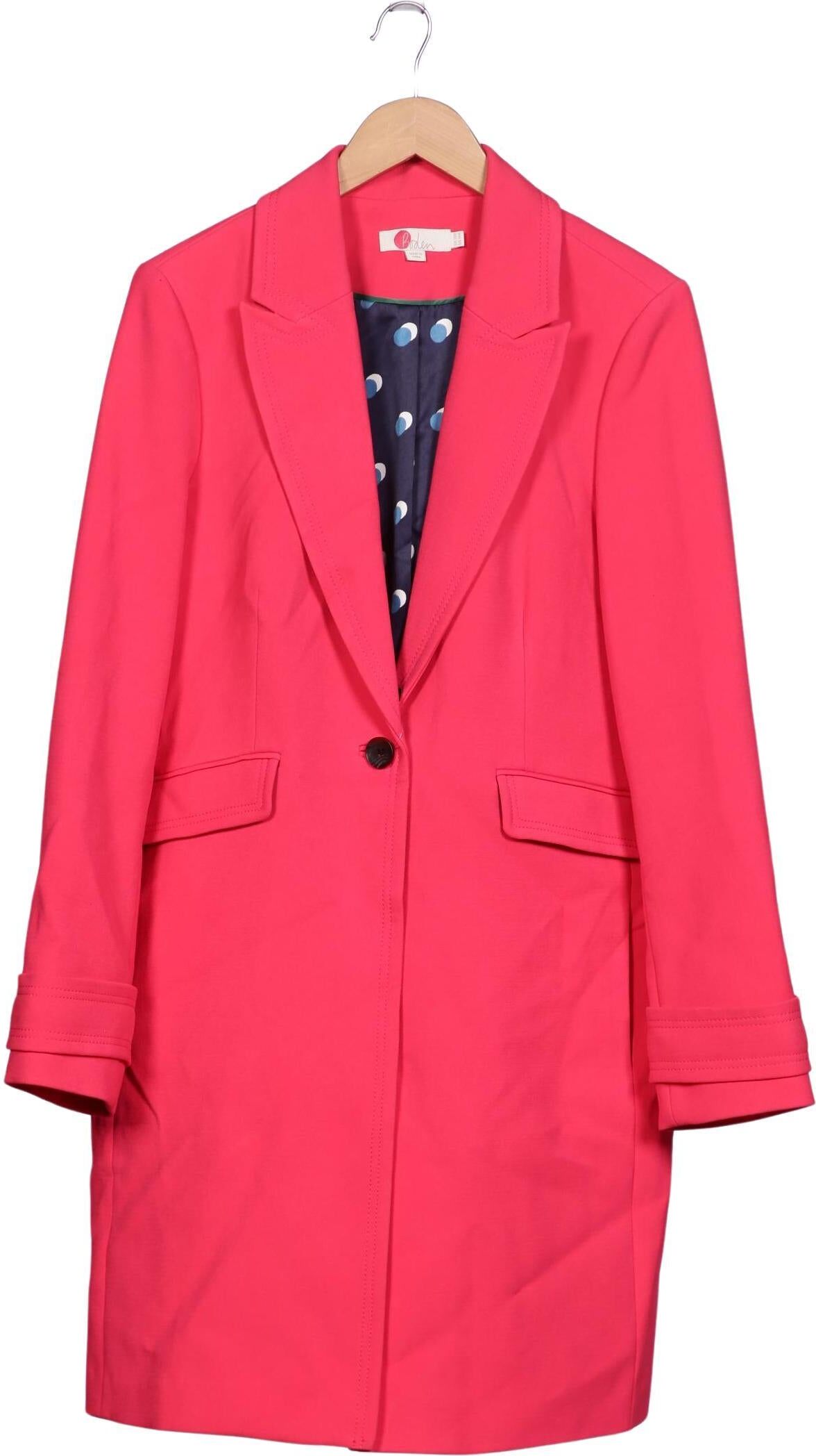 Boden Damen Mantel, Pink, Gr. EU 44, Synthetik / Elasthan / Viskose - Second Hand