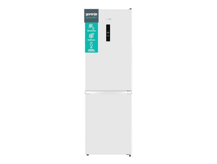 Gorenje N 619EAW4 Kühl-Gefrier-Kombination / LED Display / 186 cm / 300 l / NoFrostPLus / Gemüsefach mit Feuchteregler / FastFreeze / weiß
