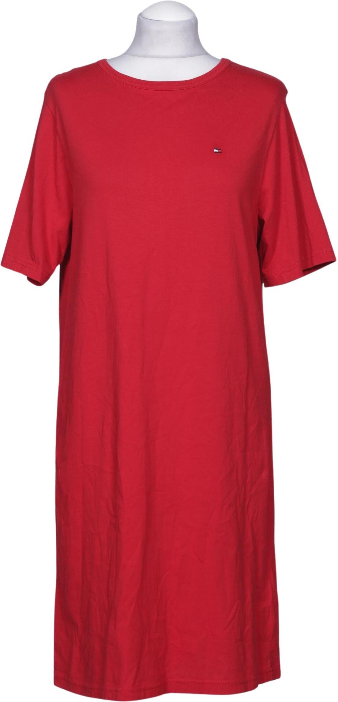 Tommy Hilfiger Damen Kleid, Rot, Gr. M, Baumwolle - Second Hand