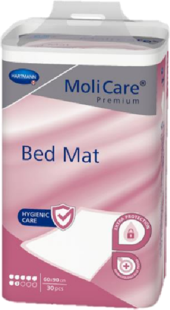 MoliCare Premium Bed Mat 7 Gotas 60x90cm c/abas 30 unidades