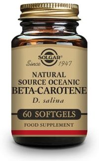 Solgar Betacaroteno Oceánico 60 Softgels