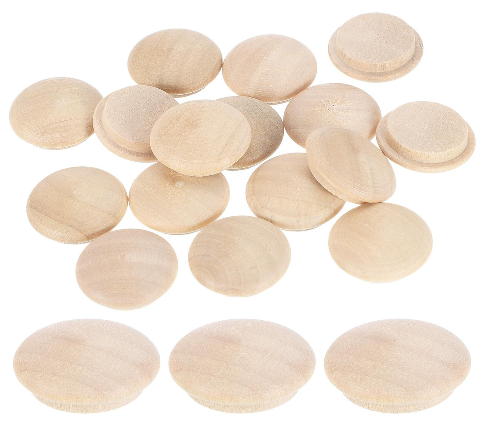 Solidchoice Set van 16 Houten Stoppen voor Schroefgaten - 20mm