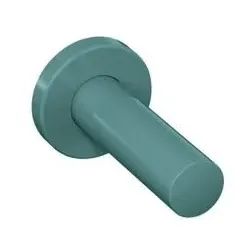 Hewi 477 Reservepapierhalter 477.21.20055 aquablau, mit Rosette