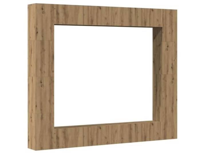 Makastle TV-Wandschrank 8-TLG. Artisan-Eiche Holzwerkstoff