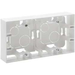 Legrand 864182 Niloe Step Ap-Gehäuse 2Fach Farbe: Ultraweiß