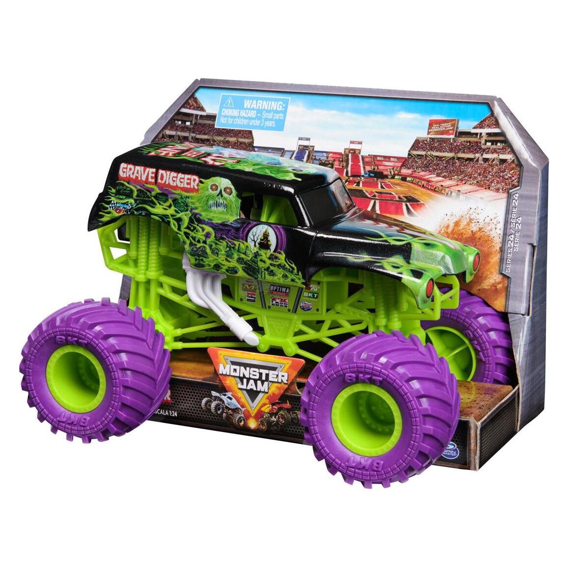 Spin Master M. J. - Collec. Cast Trucks 1:24 - Grave Digger (6074256)