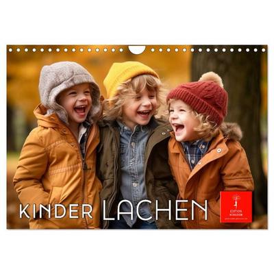 Kinder Lachen (Wandkalender 2027 DIN A4 quer), CALVENDO Monatskalender
