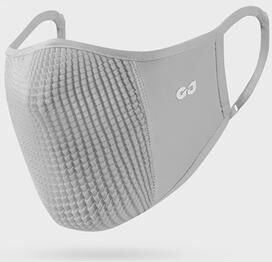 Perfect Picks Market Ice Silk Cycling Face Mask Breathable Dust Protection For Outdoor Sports gray