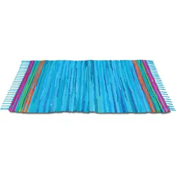 Bestlivings Flickenteppiche Tonal 120 x 180cm blau - dunkelblau
