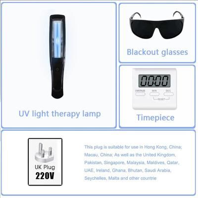 Inspired Living 311nm Narrowband UVB Phototherapy Lamp For Psoriasis And Vitiligo Skin Treatment 220v Uk
