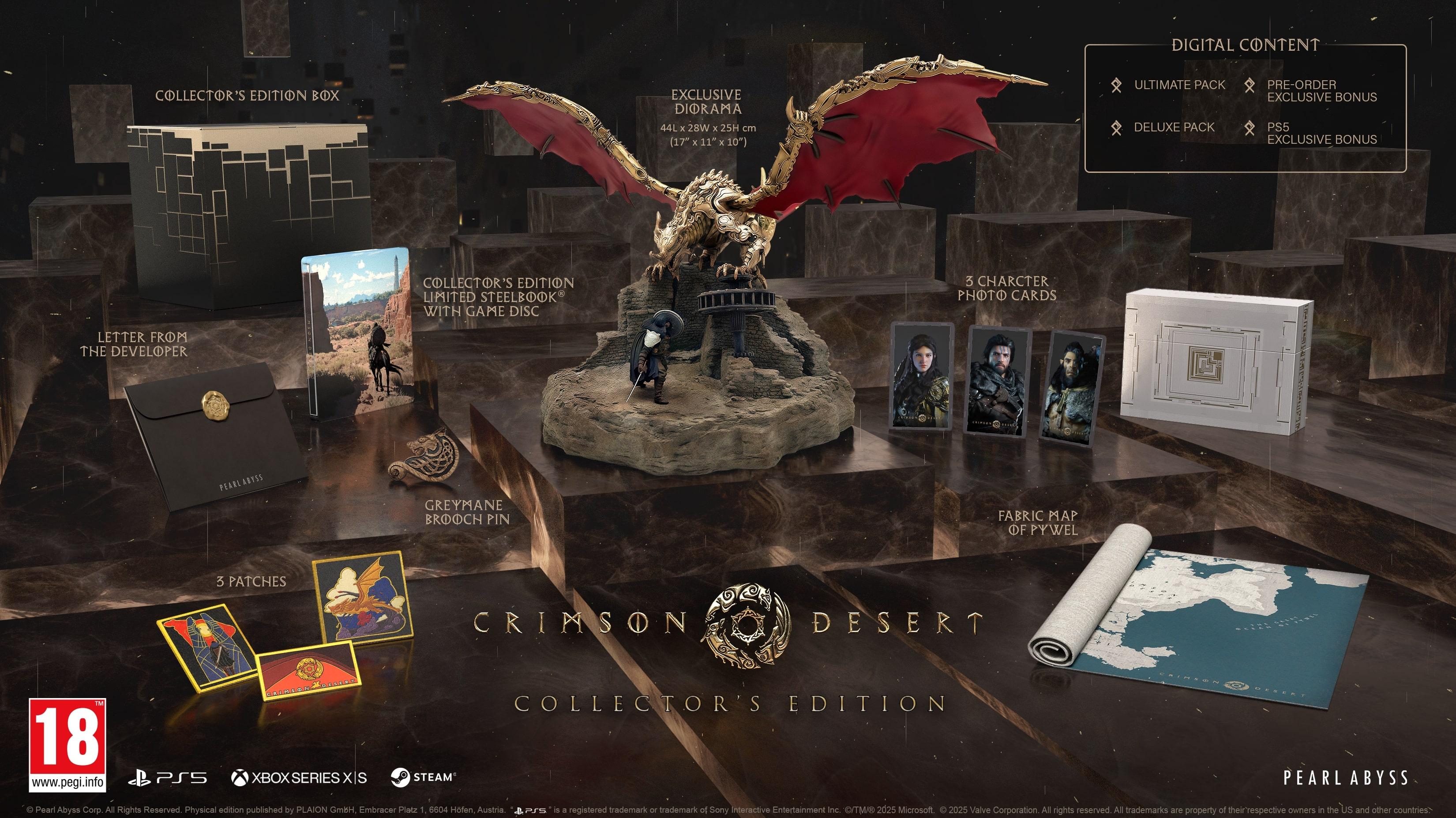 PLAION Crimson Desert - Collector's Edition, PlayStation 5, M (Reif)