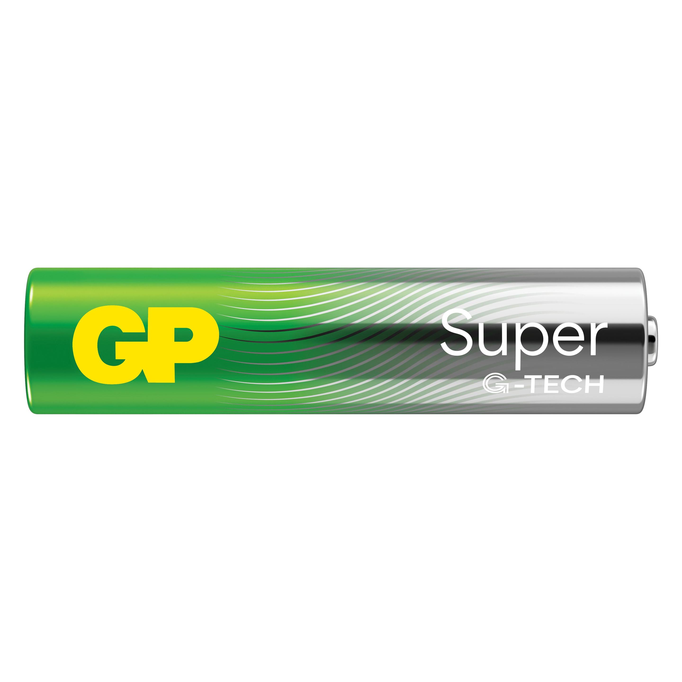 GP Batteries Batteries Super Alkaline AAA 1.5v 20pce (20 Stk., AAA) (151440)