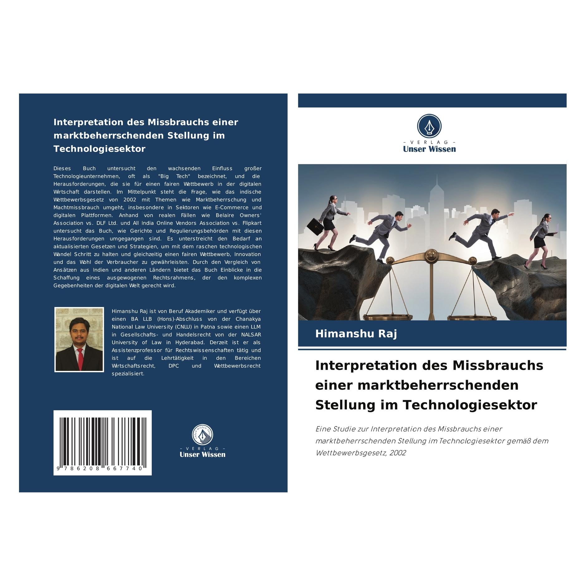 Bod Interpretation des Missbrauchs einer marktbeherrschenden Stellung im Technologie (Deutsch, Softcover, Himanshu Raj) (57208421)