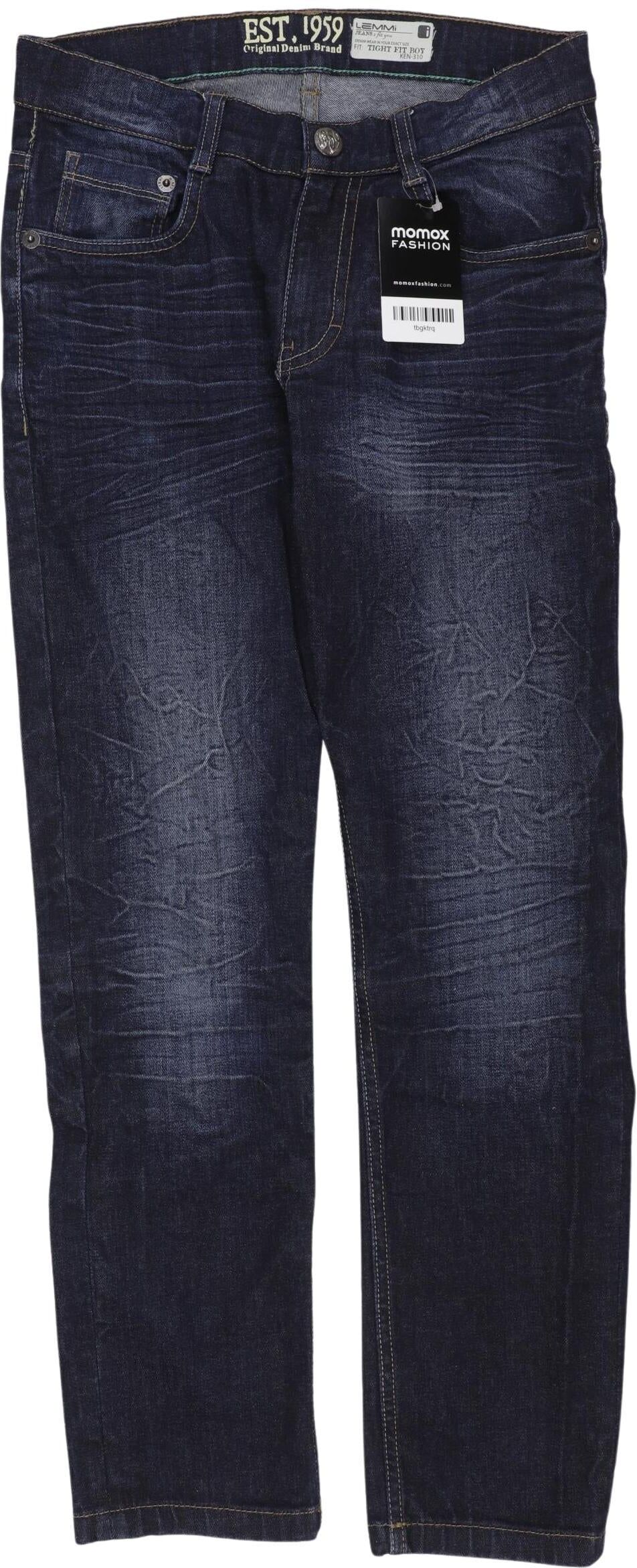 Lemmi Jungen Jeans, Marineblau, Gr. EU 146, kein / Etikett - Second Hand