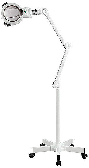 Candeeiro Lupa Zoom LED de cinco acréscimos com luz fria (base rodable)