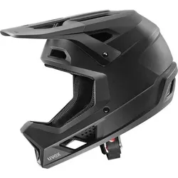 UVEX Unisex Radhelme uvex ravage, Größe 52-55 in Schwarz Schwarz