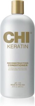 CHI Keratin condicionador com queratina para cabelo seco e rebelde 946 ml. Keratin
