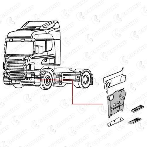 COVIND SCR/231 Rocker panel