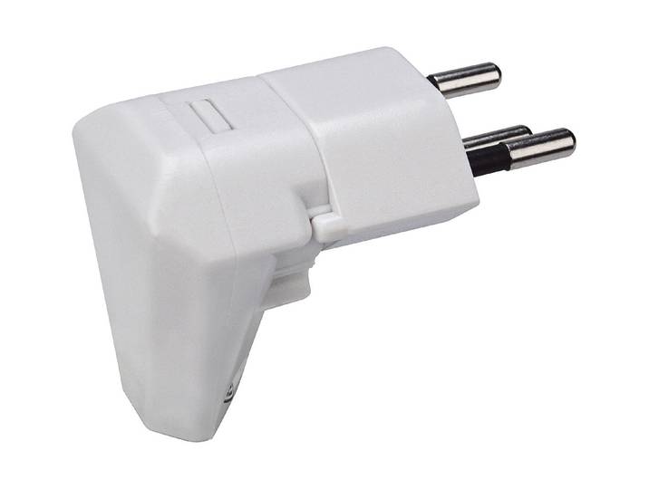 Steko Winkelstecker T12 Weiss 270°
