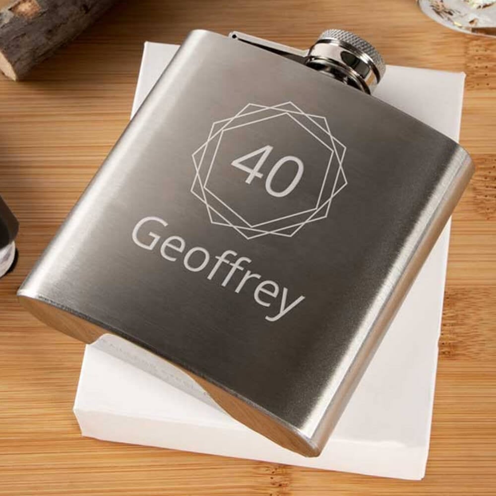 Ocadeau Flasque anniversaire personnalisée
