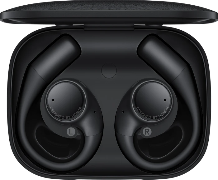 Honor Earbuds Open Polar Black