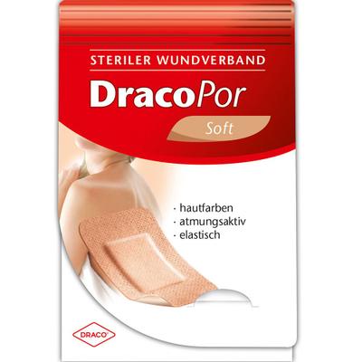 Dracopor Wundverband 8x10 cm steril hautfarben 50 St Pflaster