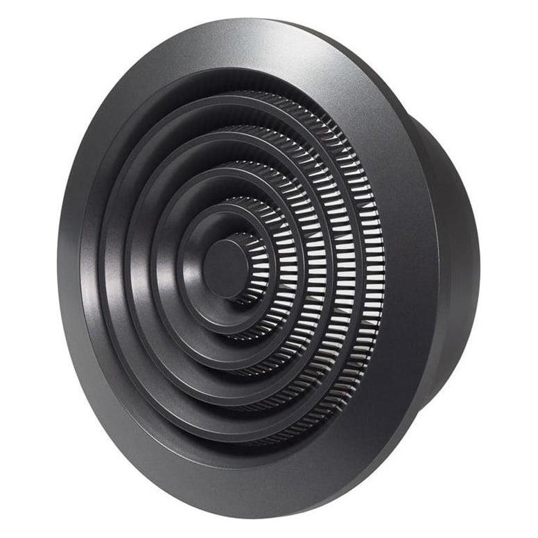 Euro3plast Grille Plastic D125mm Anthracite (00000034272)