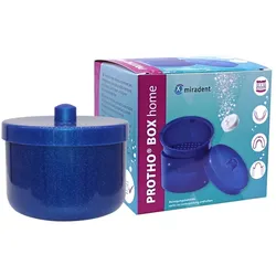 Miradent Protho Box Home Blau Glitzer 1 St