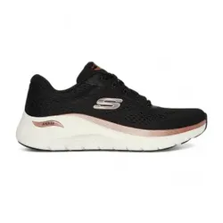 Skechers für Damen. 150067 Schuhe Arch Fit 2.0 Glow The Distance schwarz (37), Wohnung, Schnürsenkel, Lässig, Sportlich, Multisport