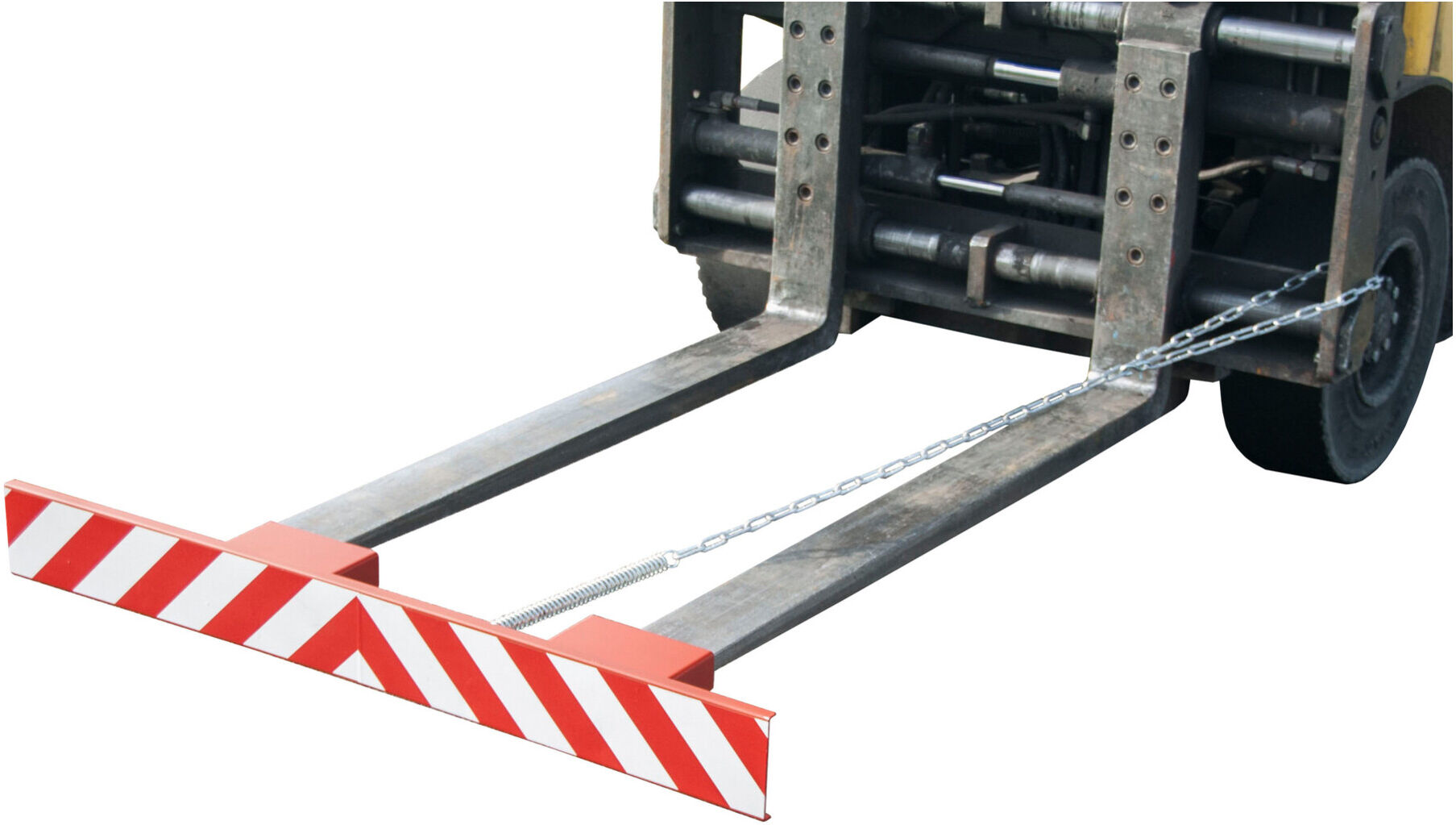 Bauer Südlohn GZS Gabelzinkenschild lackiert in Feuerrot zum Anbau an Gabelstapler, 4526-01-0000-2 (4526-01-0000-3000)