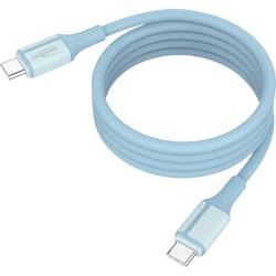 Ansmann Handy Kabel 1.2 m USB-C® Blau 1700-0202