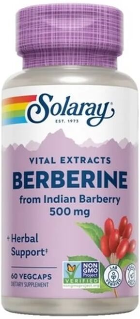 Solaray Super Berberine 500Mg 60 Caps